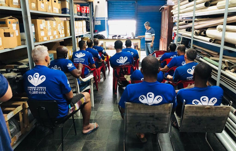 Treinamento em Especificações Técnicas Bombas Catete Engenharia